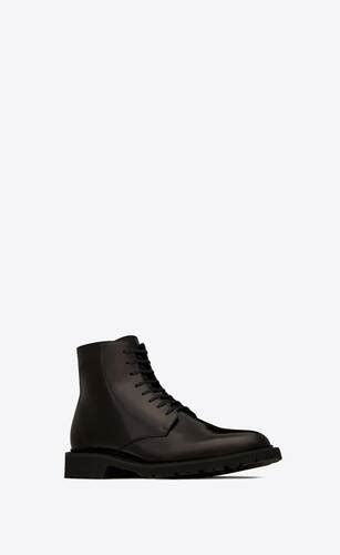 ysl army boots|YSL combat boots.